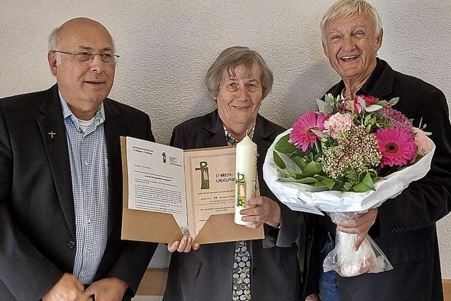 Mesnerin fr 50 Jahre Treue geehrt