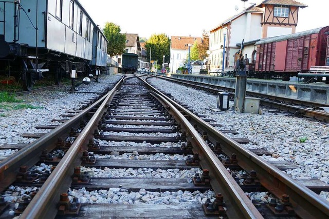 Der Bahnhof in Kandern  | Foto: Victoria Langelott