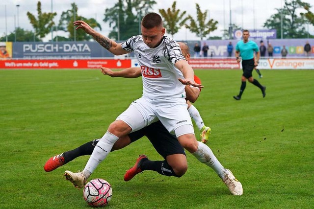 Jonas Busam, FC Villingen  | Foto: IMAGO/Eibner Pressefoto/Guenter Hofer