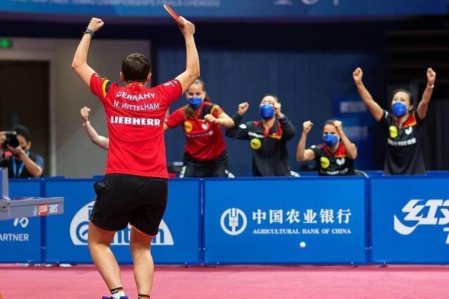 Deutsche Frauen gewinnen eine WM-Medaille