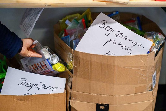 Viele Flchtlinge wurden auch in Ettenheim begrt und aufgenommen (Symbolbild).  | Foto: Klaus-Dietmar Gabbert (dpa)