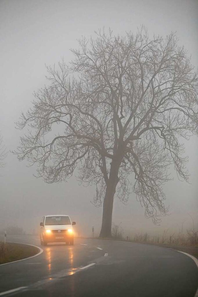Mit dem Herbst kommt auch der Nebel &#8211; mit schlechter Sicht im Verkehr.  | Foto: Matthias Bein