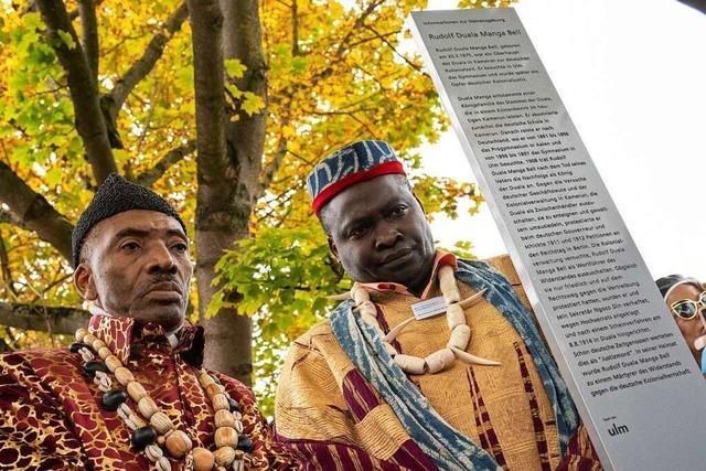 Ulm arbeitet Kolonialgeschichte auf und benennt Platz nach Kameruner Knig
