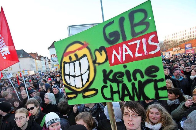 Die Themenwochen des SAK drehten sich ... einen Neonazi-Aufmarsch in Bielefeld.  | Foto: Oliver Krato