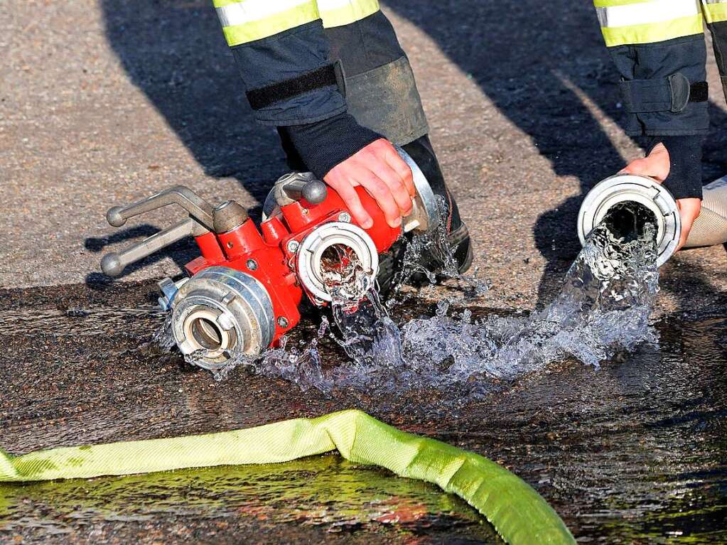 Feuerwehr zum Erleben und Anfassen gab es beim Tag der Feuerwehr in Gndelwangen.