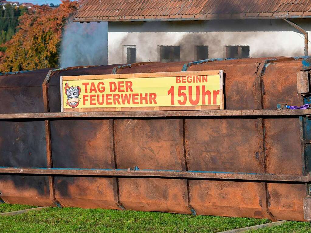 Feuerwehr zum Erleben und Anfassen gab es beim Tag der Feuerwehr in Gndelwangen.