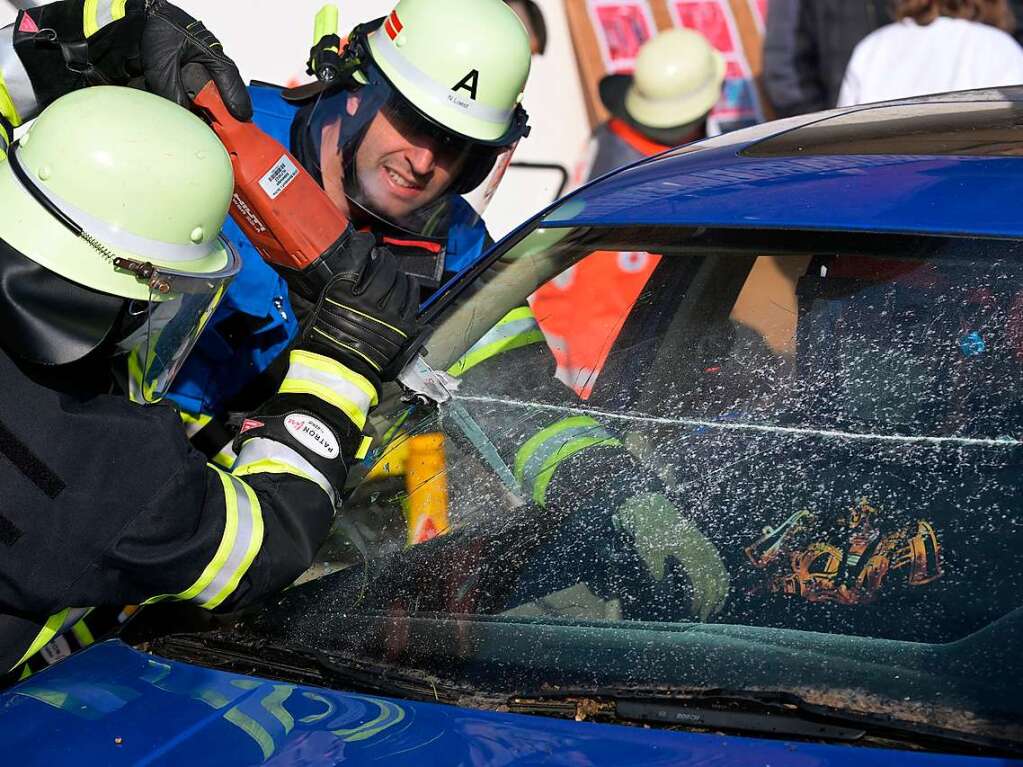 Feuerwehr zum Erleben und Anfassen gab es beim Tag der Feuerwehr in Gndelwangen.