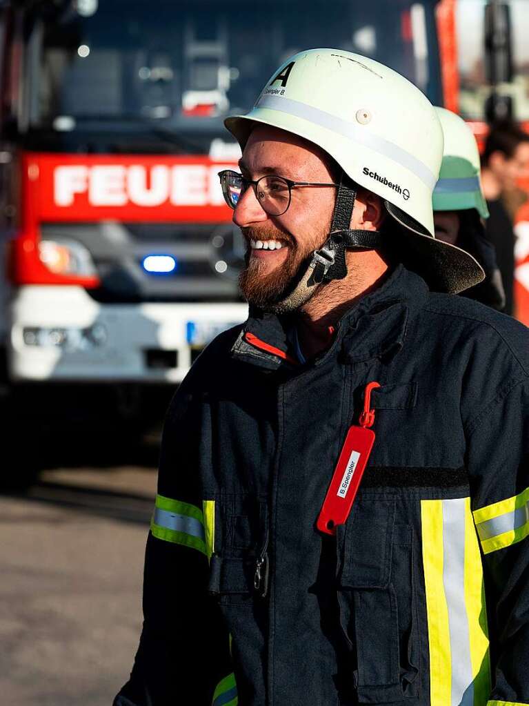 Feuerwehr zum Erleben und Anfassen gab es beim Tag der Feuerwehr in Gndelwangen.