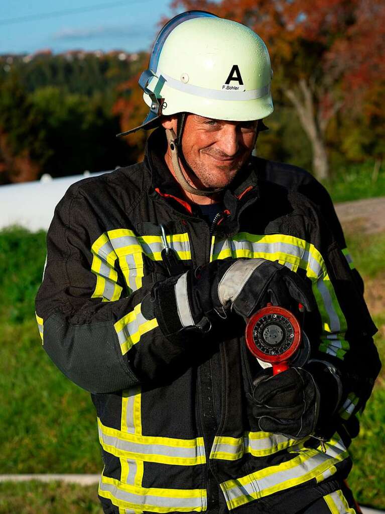 Feuerwehr zum Erleben und Anfassen gab es beim Tag der Feuerwehr in Gndelwangen.