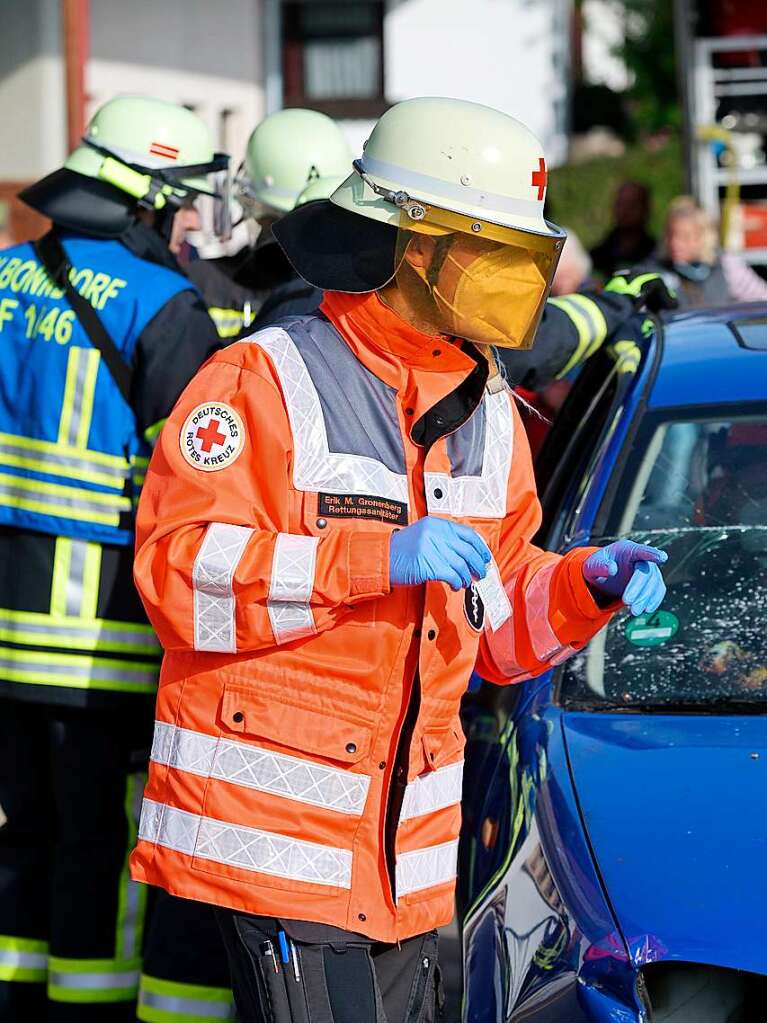 Feuerwehr zum Erleben und Anfassen gab es beim Tag der Feuerwehr in Gndelwangen.