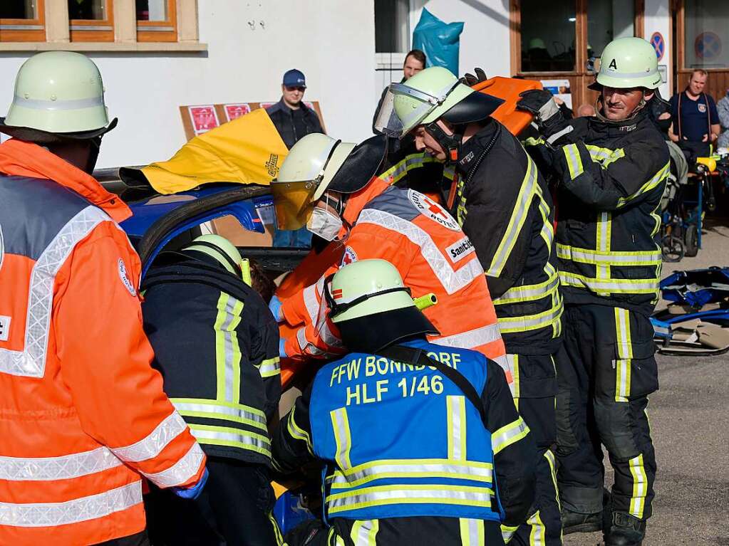 Feuerwehr zum Erleben und Anfassen gab es beim Tag der Feuerwehr in Gndelwangen.