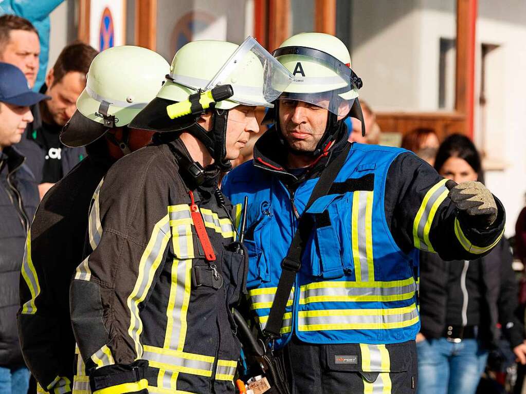 Feuerwehr zum Erleben und Anfassen gab es beim Tag der Feuerwehr in Gndelwangen.