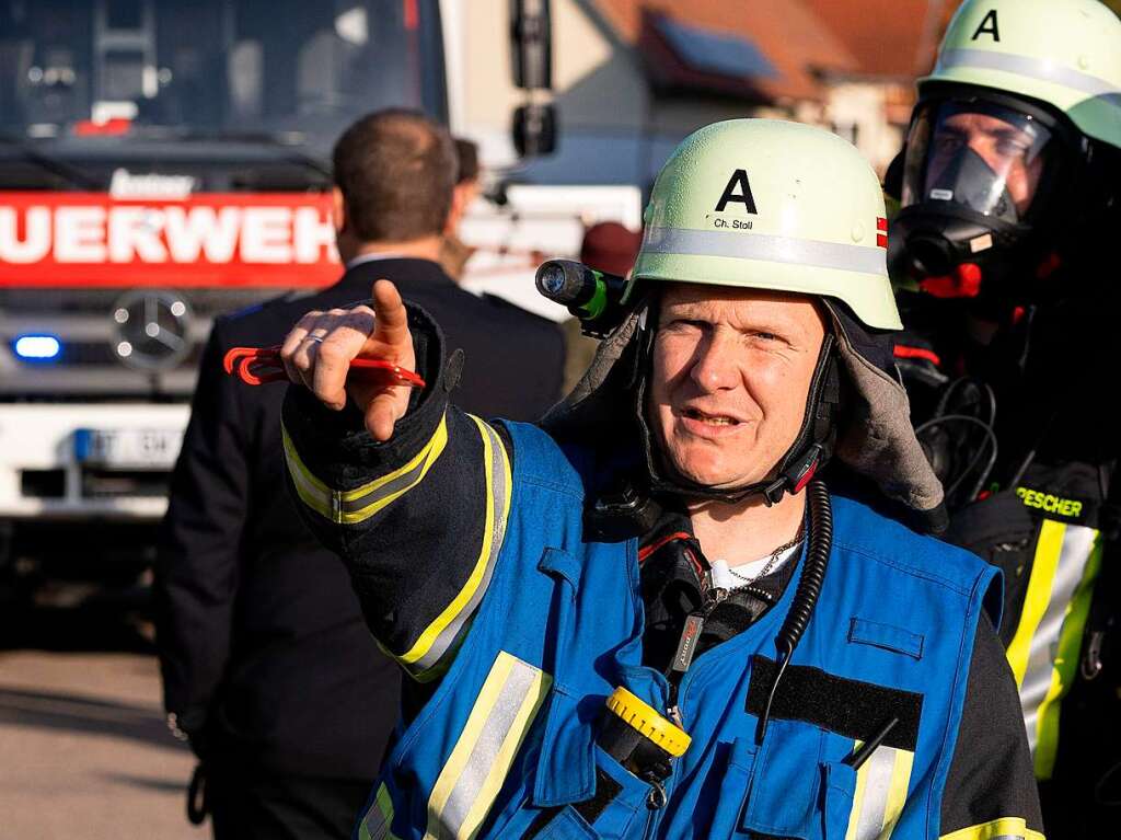 Feuerwehr zum Erleben und Anfassen gab es beim Tag der Feuerwehr in Gndelwangen.