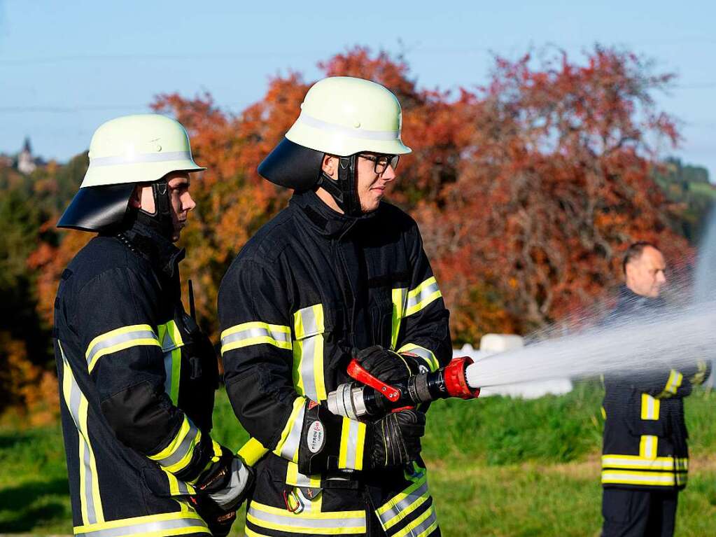 Feuerwehr zum Erleben und Anfassen gab es beim Tag der Feuerwehr in Gndelwangen.