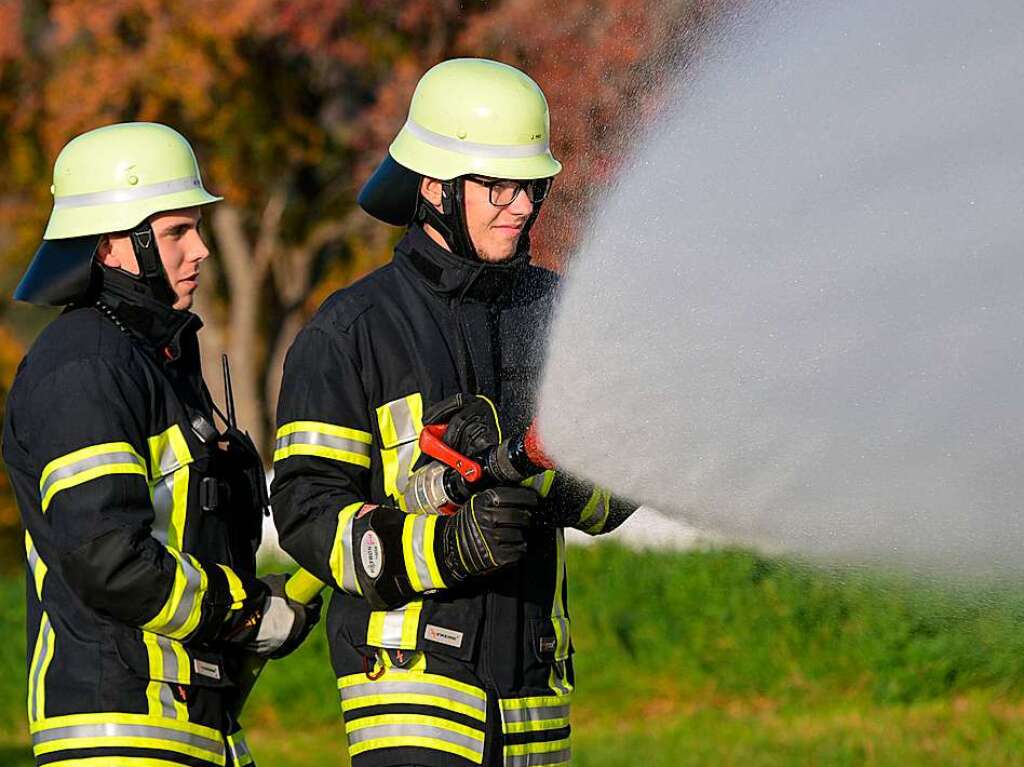 Feuerwehr zum Erleben und Anfassen gab es beim Tag der Feuerwehr in Gndelwangen.