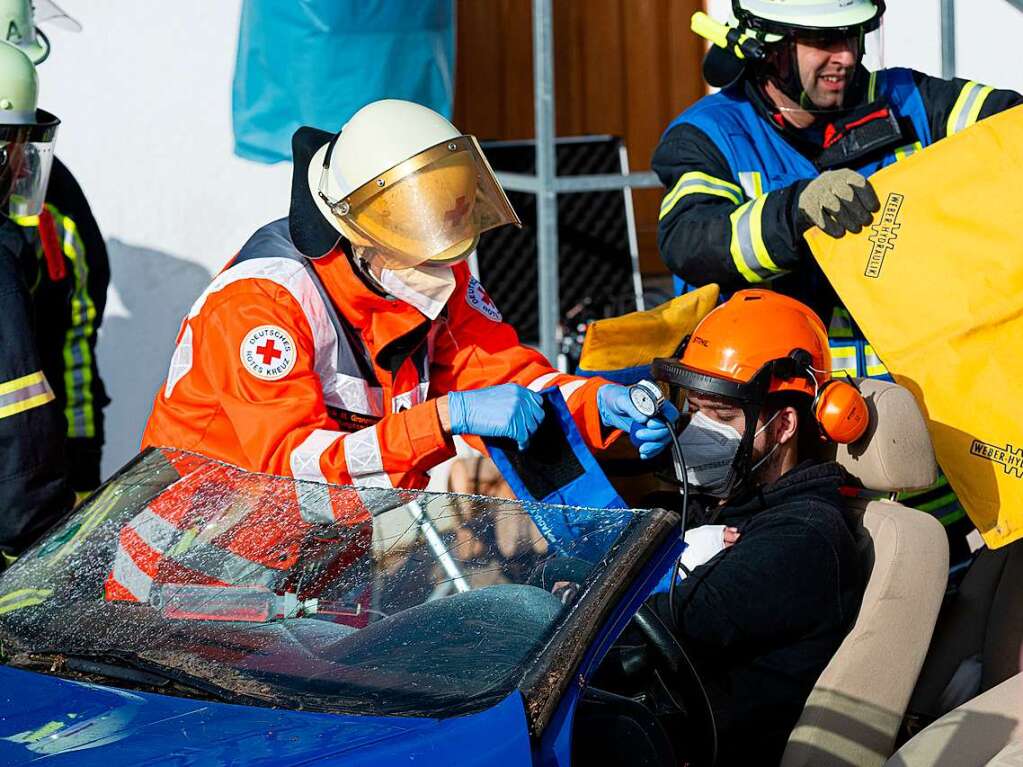 Feuerwehr zum Erleben und Anfassen gab es beim Tag der Feuerwehr in Gndelwangen.