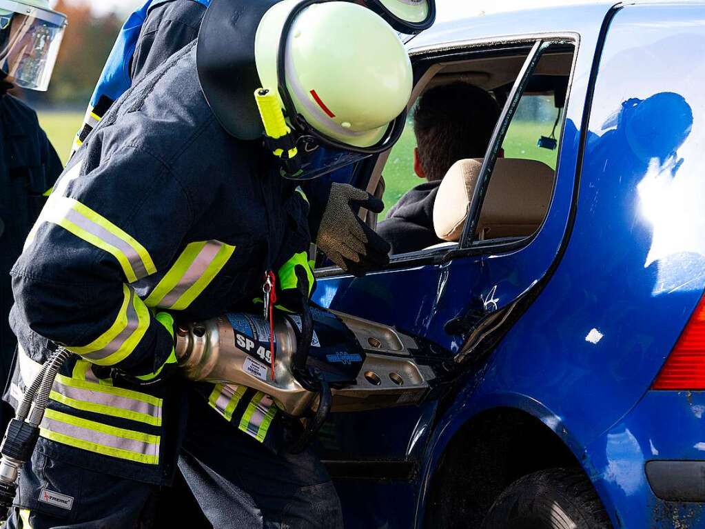 Feuerwehr zum Erleben und Anfassen gab es beim Tag der Feuerwehr in Gndelwangen.