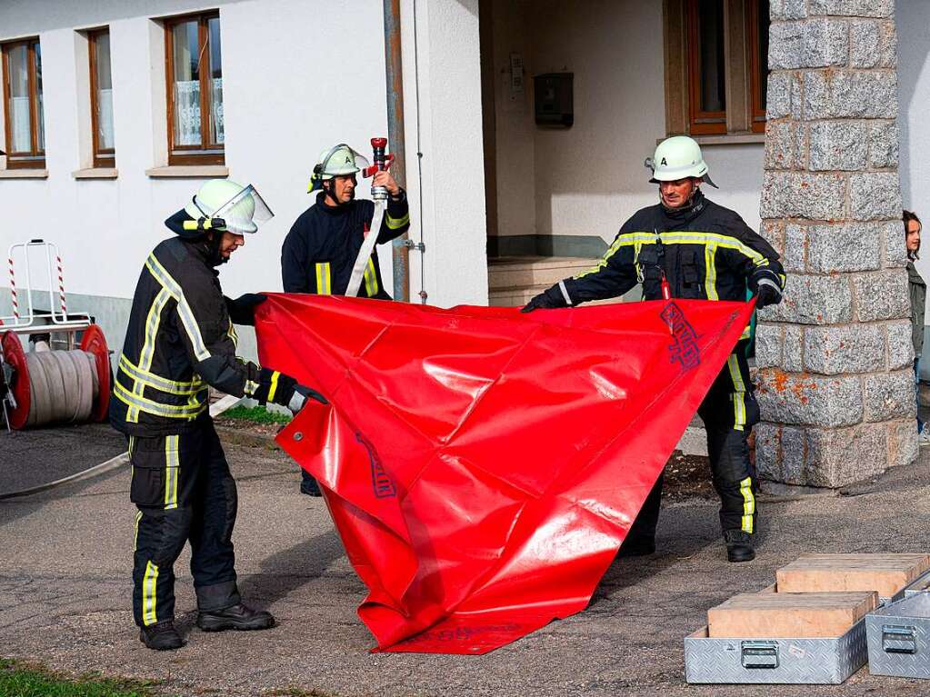 Feuerwehr zum Erleben und Anfassen gab es beim Tag der Feuerwehr in Gndelwangen.