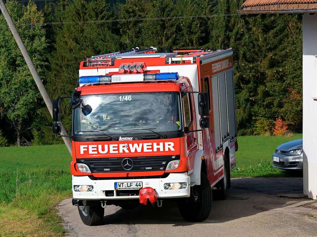 Feuerwehr zum Erleben und Anfassen gab es beim Tag der Feuerwehr in Gndelwangen.