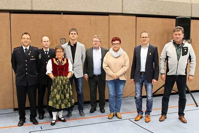 Die Stadt Todtnau ehrt die Aktivsten der Gemeinde