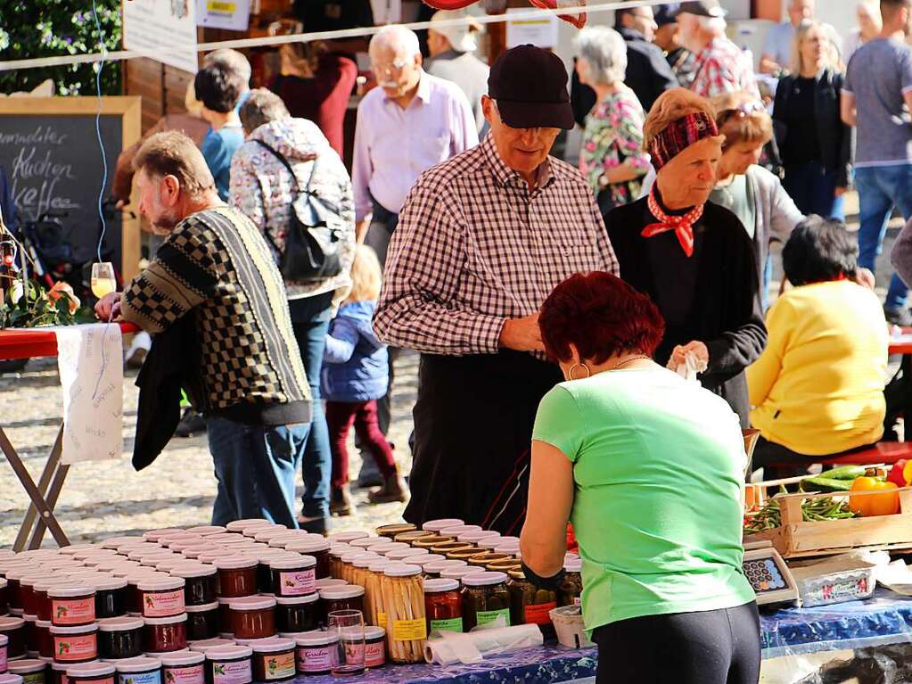 Impressionen vom dritten "Alemannischen Brotmarkt" mit groem Festumzug am Wochenende in Endingen.