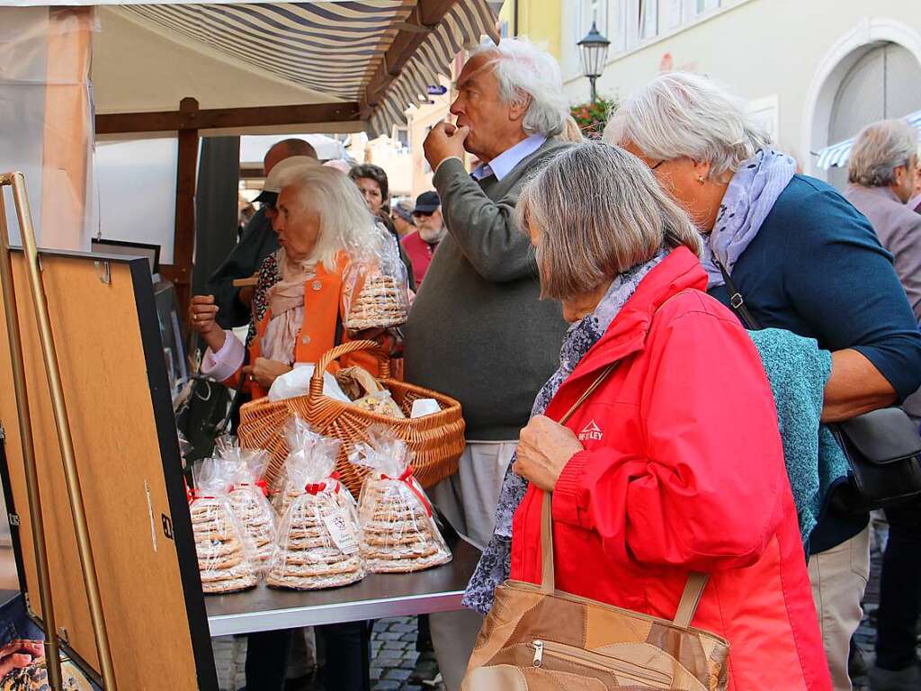 Impressionen vom dritten "Alemannischen Brotmarkt" mit groem Festumzug am Wochenende in Endingen.