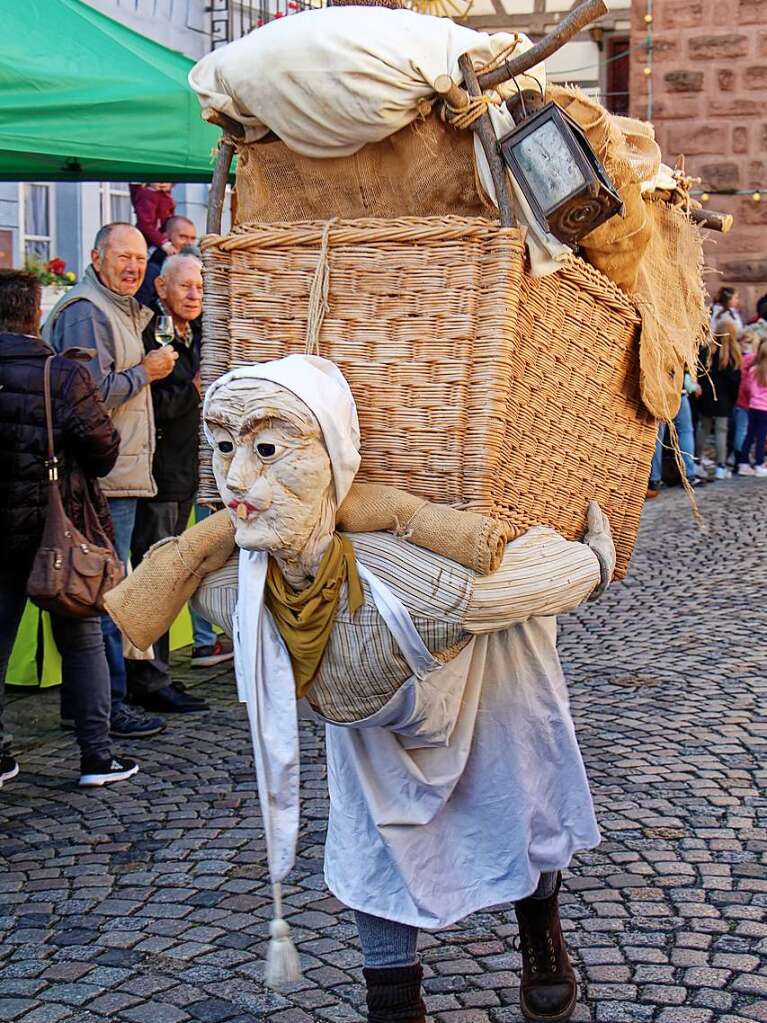 Impressionen vom dritten "Alemannischen Brotmarkt" mit groem Festumzug am Wochenende in Endingen.