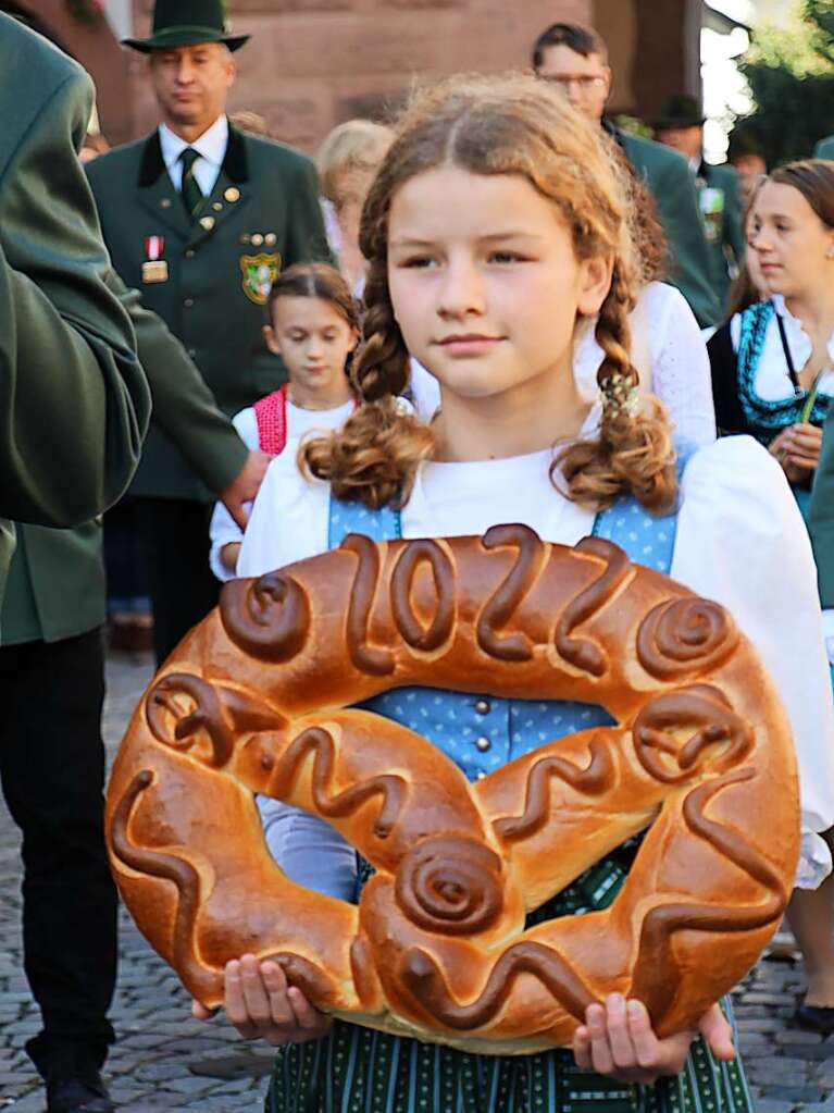 Impressionen vom dritten "Alemannischen Brotmarkt" mit groem Festumzug am Wochenende in Endingen.