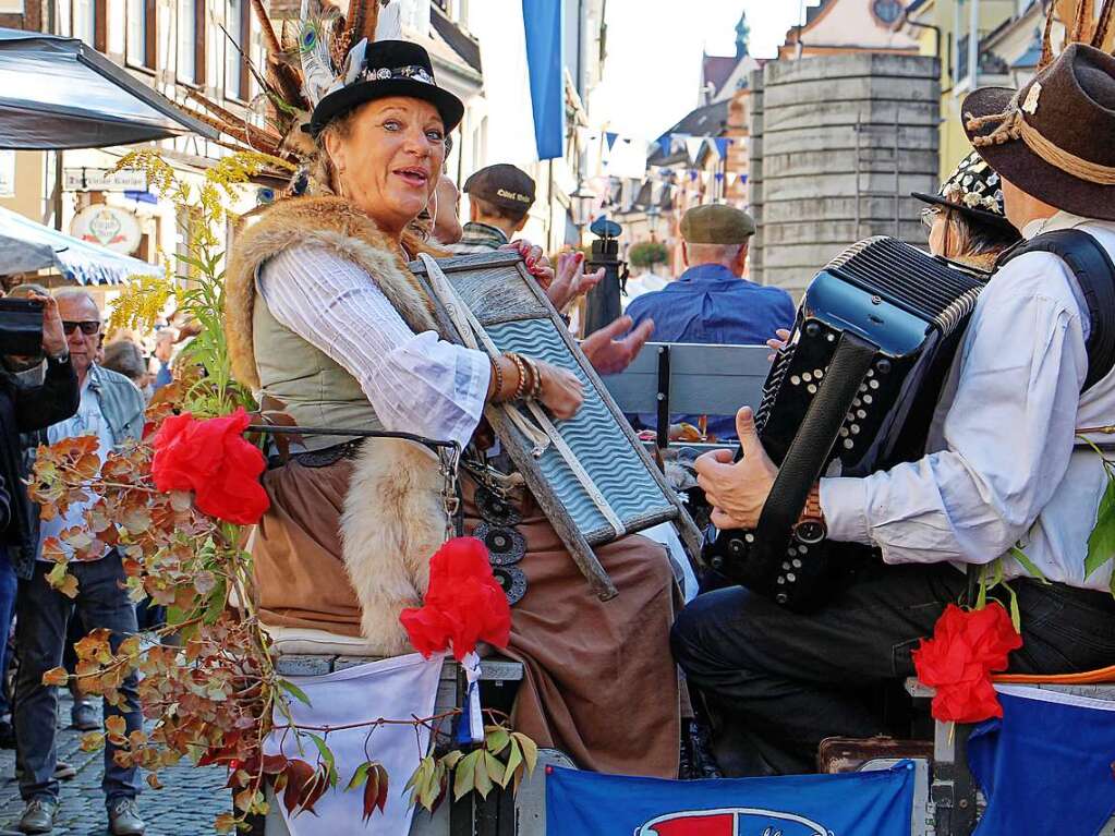 Impressionen vom dritten "Alemannischen Brotmarkt" mit groem Festumzug am Wochenende in Endingen.