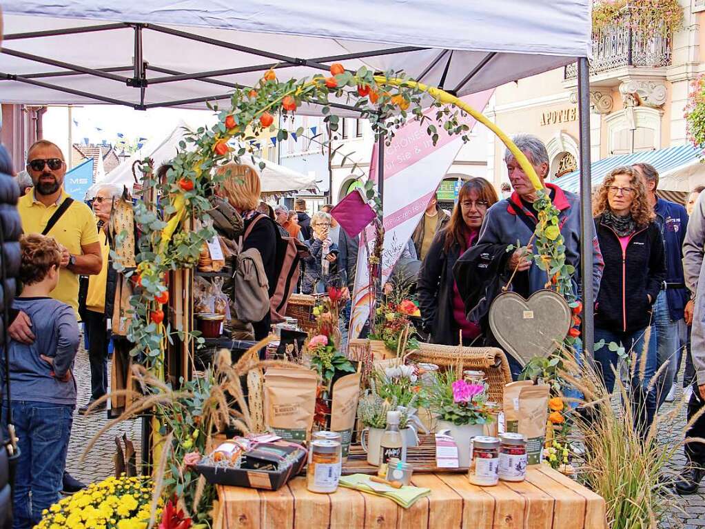 Impressionen vom dritten "Alemannischen Brotmarkt" mit groem Festumzug am Wochenende in Endingen.