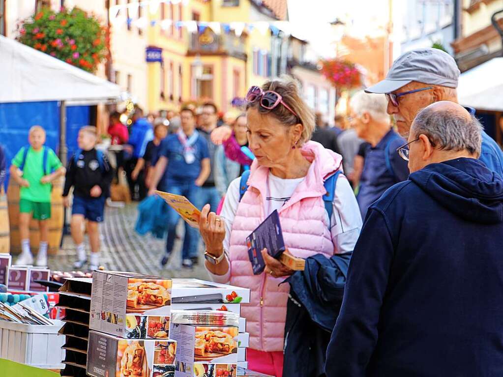 Impressionen vom dritten "Alemannischen Brotmarkt" mit groem Festumzug am Wochenende in Endingen.