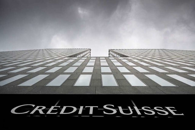 Die Credit Suisse hat schon bessere Zeiten gesehen.  | Foto: Ennio Leanza (dpa)