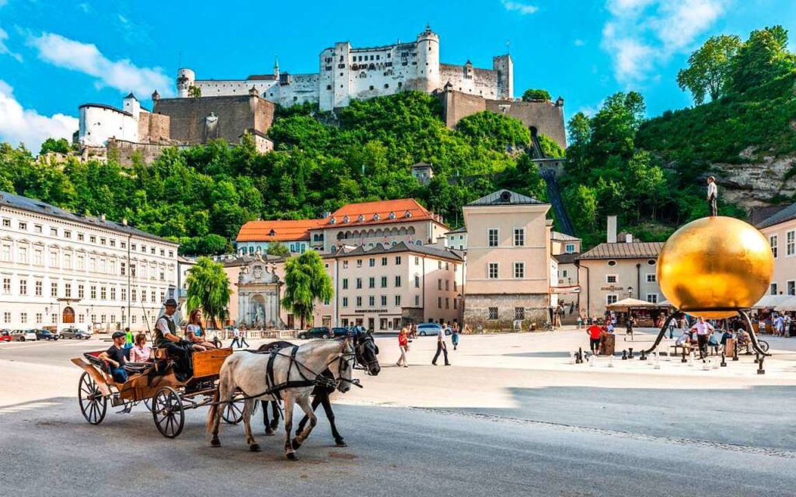 Charmante Heimatstadt Mozarts: die Altstadt von Salzburg  | Foto: Tourismus Salzburg