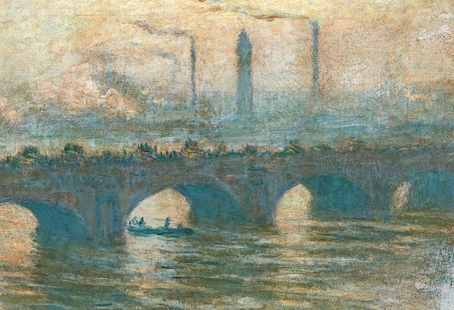 Hochkartiges Exponat: &#8222;Waterloo Bridge&#8220; von Claude Monet  | Foto: Claude Monet, Waterloo Bridge, 1903Ku...eum Bern, Legat Cornelius Gurlitt 2014