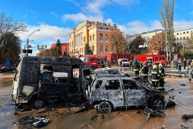Schwere Explosionen im Zentrum der ukrainischen Hauptstadt Kiew