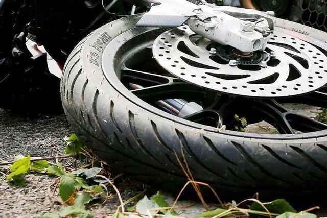 Motorradfahrer stirbt auf der K5374 zwischen Zierolshofen und Legelshurst