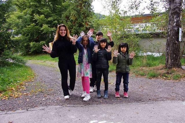 Hatice Ari organisiert in Stühlingen Kunstprojekte mit Kindern