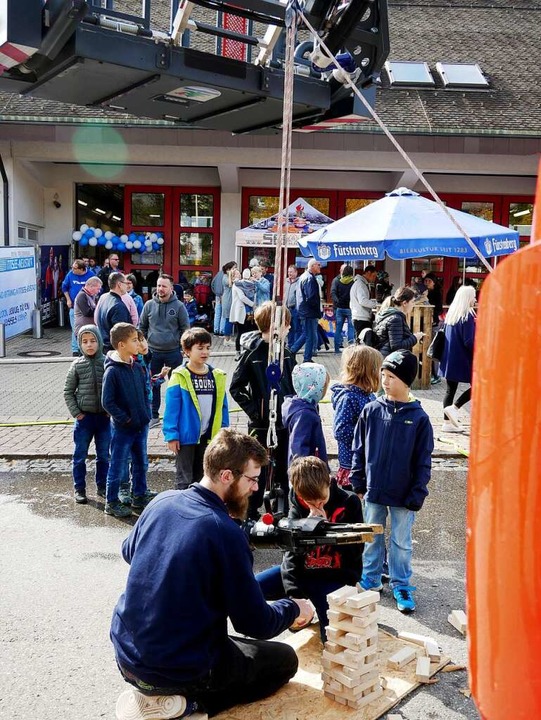 Viel zu erleben gab es fr die kleinen Besucher.  | Foto: Eva Korinth