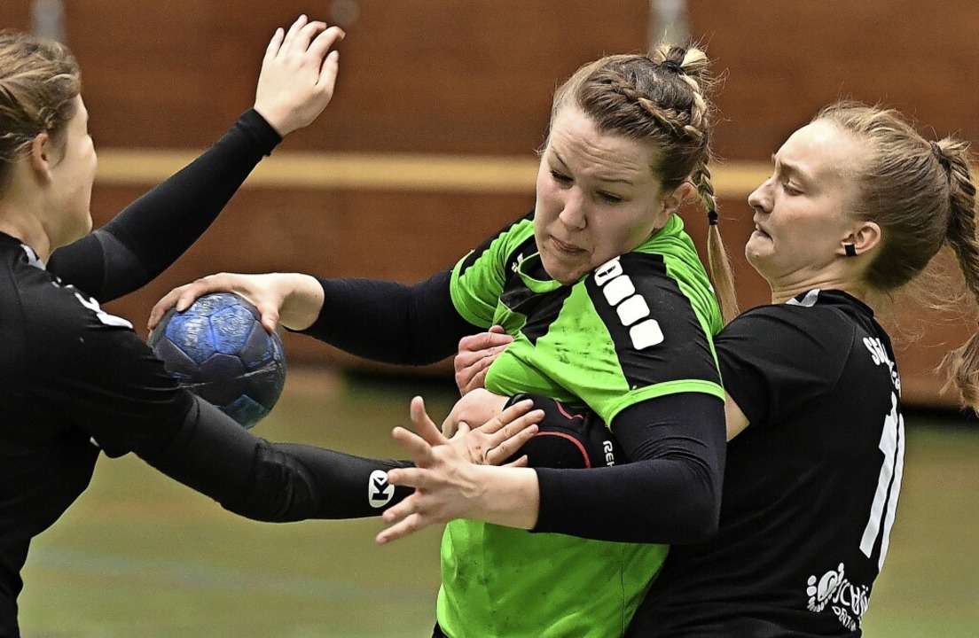 Keine groen Sprnge mglich: Sandra W...reffern beste Werferin des TV Todtnau.  | Foto: Achim Keller
