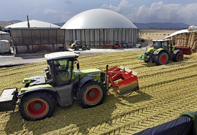 Biogas-Anlage bei Goslar in Niedersachsen  | Foto: IMAGO/Martin Wagner