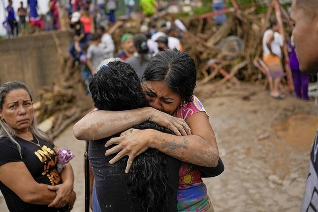Mindestens 25 Menschen bei Erdrutsch in Venezuela getötet