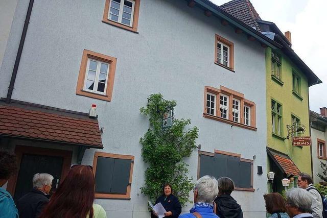 Anwesen Höcklin war zuerst Adelssitz, dann ein Armenhaus in der Schopfheimer Altstadt