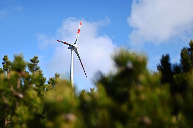 Windkraft im Elztal bleibt hei diskutiert (Symbolfoto)  | Foto: Uli Deck (dpa)