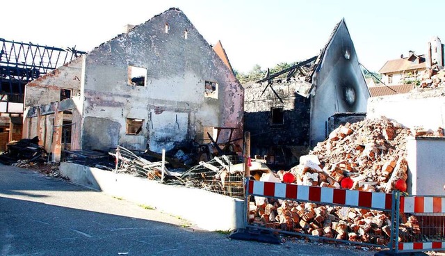 So sieht die Stelle des Grobrandes inzwischen aus.  | Foto: Heidi Fel