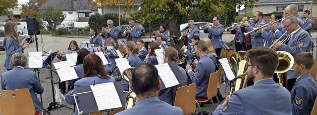 Ihre Premiere hatte Heidi Eckert als D...<BZ-Foto>Musikverein Oberhof</BZ-Foto> 