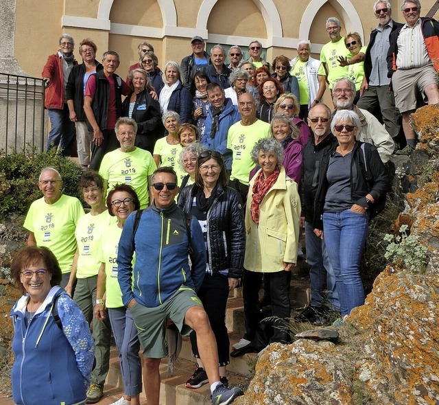 Die Reisegruppe aus Wehr besuchte auch die le de Porquerolles.  | Foto: Elke Schultz-Thater