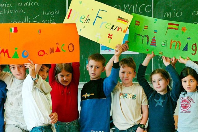 Die Grundschule in Kollnau hat seit vi... einen bilingualen Zweig. (Symbolbild)  | Foto: Sren Stache