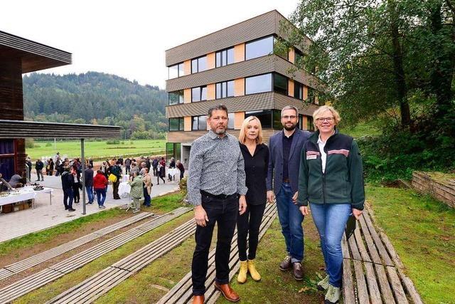Das neue Forstamt an der Wonnhalde in Freiburg ist eingeweiht worden