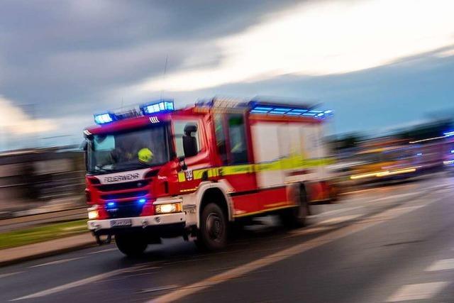 Brennende Matratze löst Feuerwehreinsatz in Maulburg aus