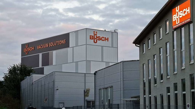 Die Firma Die Firma Busch Vacuum Solutions hat ihren Sitz in Maulburg.  | Foto: Gerald Nill